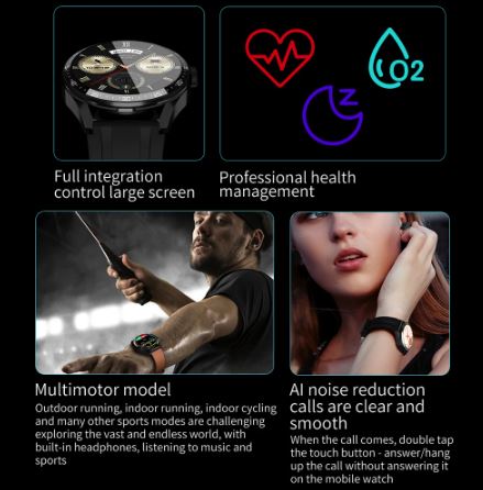 Mini Smartwatch Hanio Teko Smart Watch & Earbuds